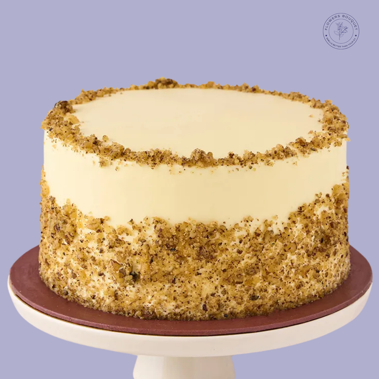 Elegant Happy Anniversary Cake