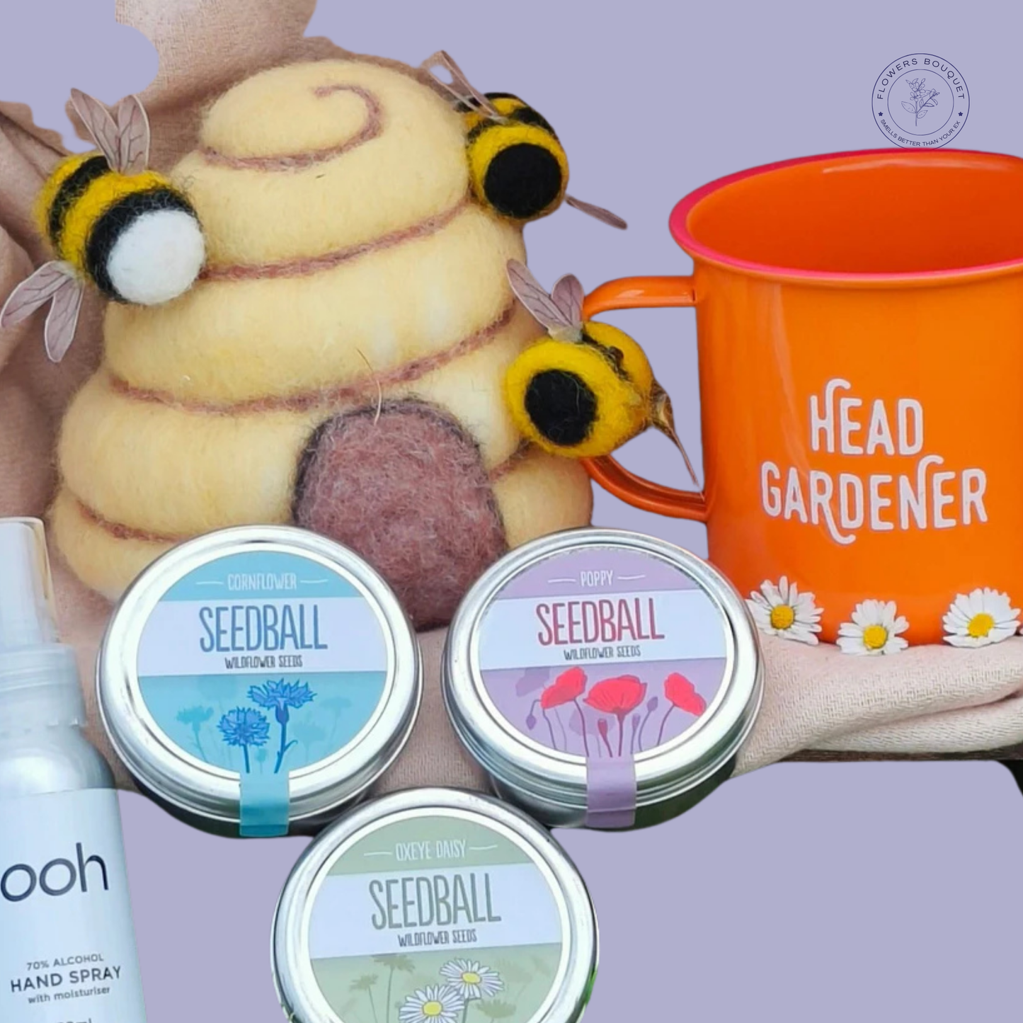 Head Gardener Gift Set with Bee