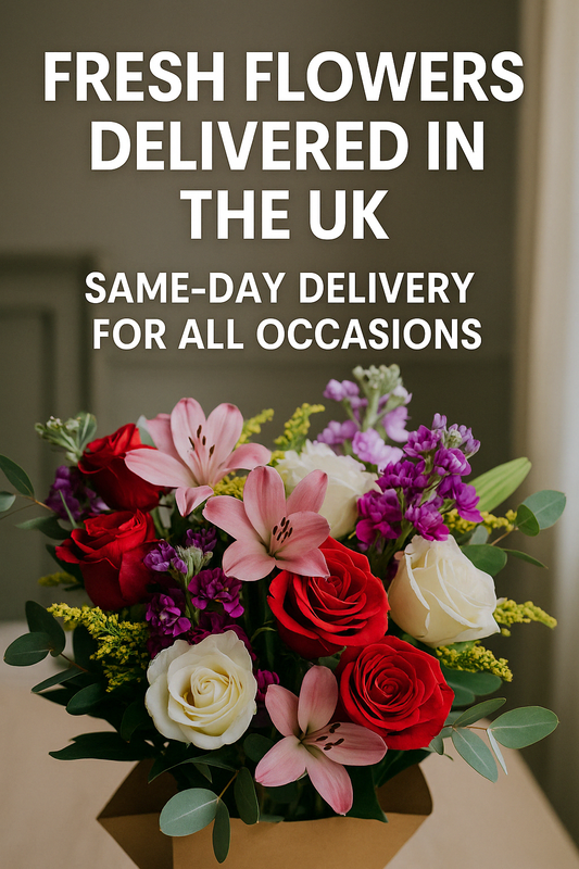 Fresh Flowers Delivered in the UK – Same-Day Delivery for All Occasions, Stunning Flower Bouquets for Every Event