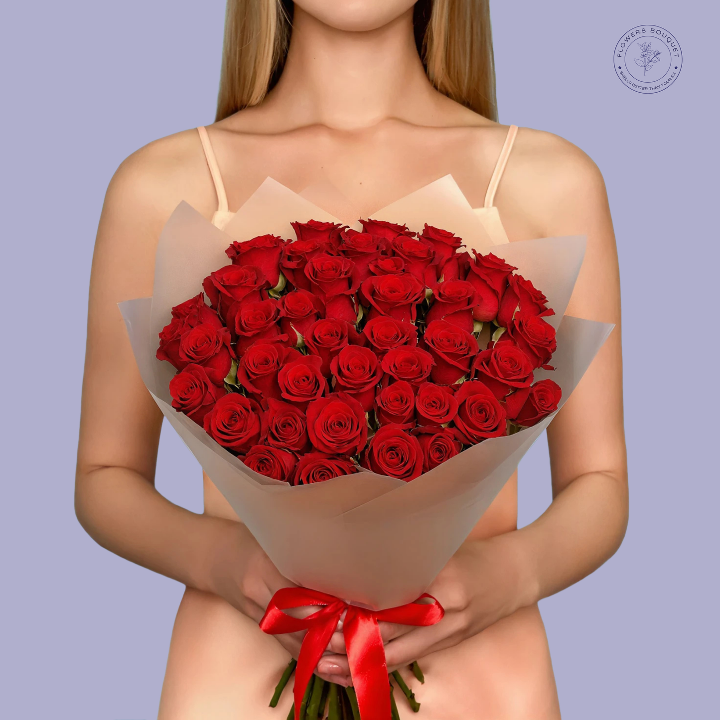Classic Scarlet Romance Bouquet