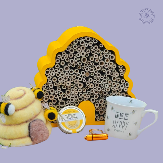 Bee Lover's Deluxe Gift Set with Bug Hotel