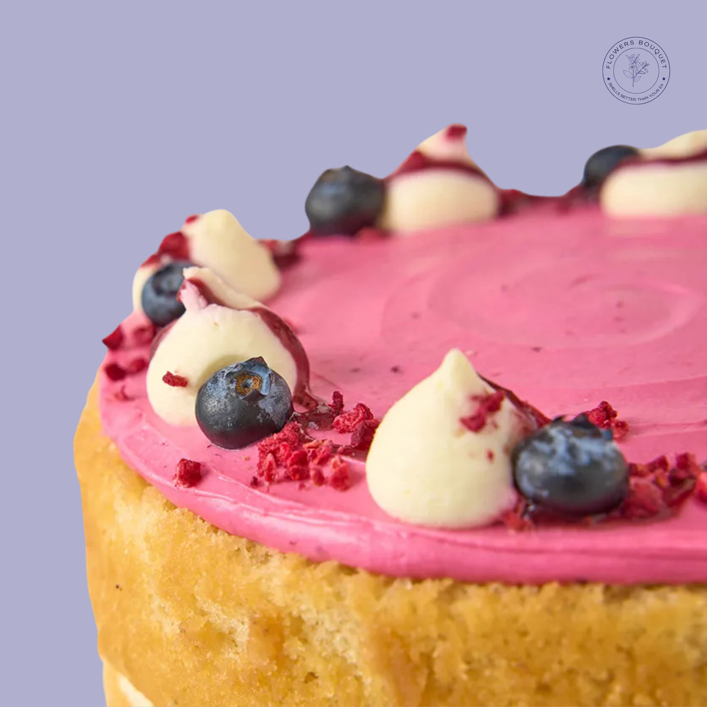 Nationwide Blueberry & Raspberry Cake