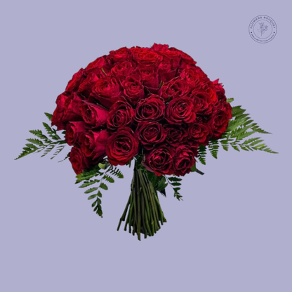Romantic Red Rose Bouquet