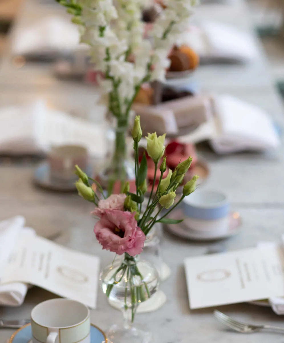 Elegant Tea Party Table Arrangement